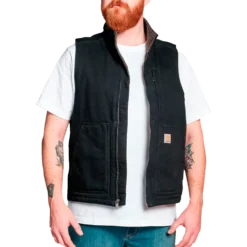 Carhartt Mock Neck vest sort str. XL
