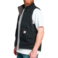 Carhartt Mock Neck vest sort str. XL