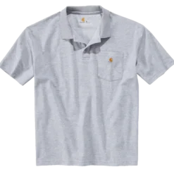 Carhartt polo t-shirt str. S grå