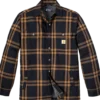 Carhartt roana hooded skjortejakke sort str. XL
