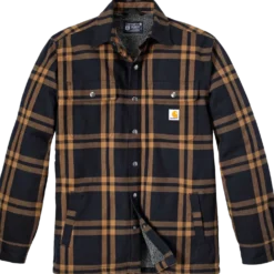 Carhartt roana hooded skjortejakke sort str. XL