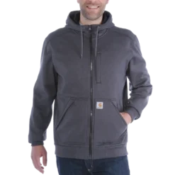 Carhartt Wind Fight hættetrøje peat str. XL