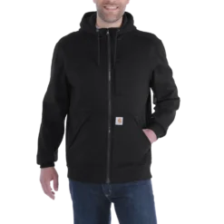 Carhartt Wind Fight hættetrøje sort str. XL