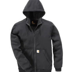 Carhartt Wind Fight hættetrøje sort str. XL