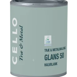 CELLO træ og metal 50 hvid 0,75 L