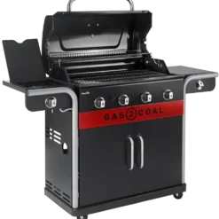 Char-Broil Gas2Coal 2.0 440 - hybridgrill (gasgrill/kulgrill) med 4 brændere