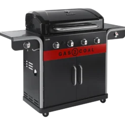 Char-Broil Gas2Coal 2.0 440 - hybridgrill (gasgrill/kulgrill) med 4 brændere