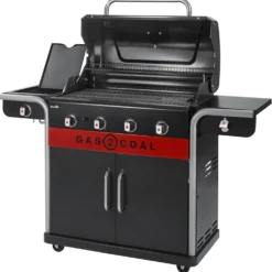 Char-Broil Gas2Coal 2.0 440 - hybridgrill (gasgrill/kulgrill) med 4 brændere