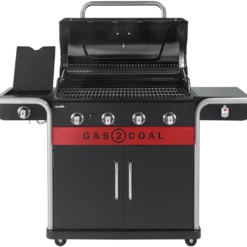Char-Broil Gas2Coal 2.0 440 - hybridgrill (gasgrill/kulgrill) med 4 brændere