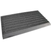 Clean Carpet Alu Brush skrabemåtte 43x79 cm sort