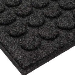 Clean Carpet dørmåtte ECO Redonda 45x75 cm antracit
