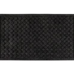 Clean Carpet dørmåtte ECO Redonda 45x75 cm antracit