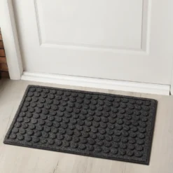 Clean Carpet dørmåtte ECO Redonda 45x75 cm antracit