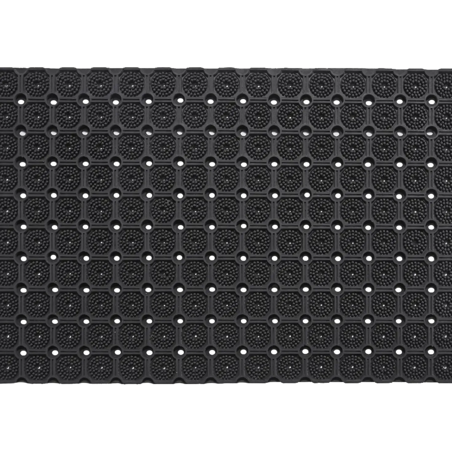 Clean Carpet Pico ringmåtte 40x60 cm sort