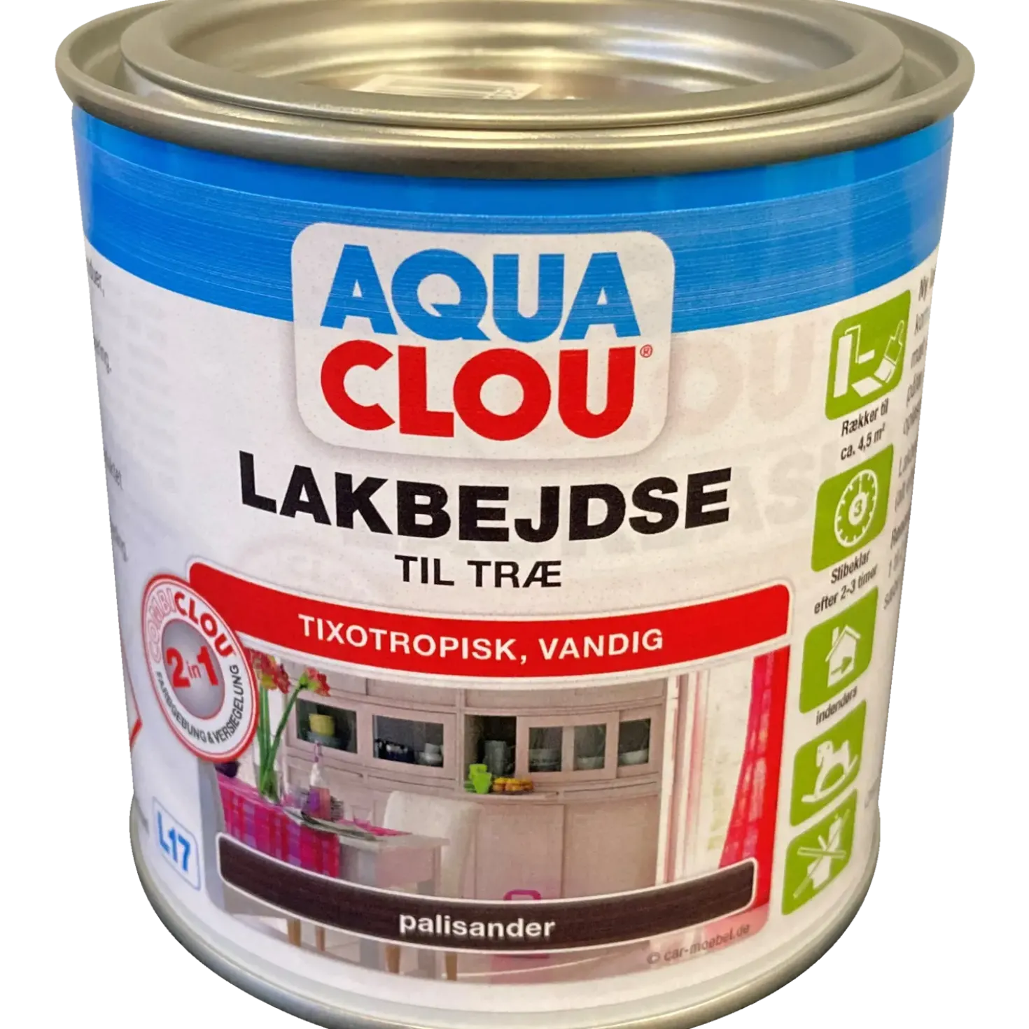 Clou Combi L17 lakbejdse palisander 370 ml
