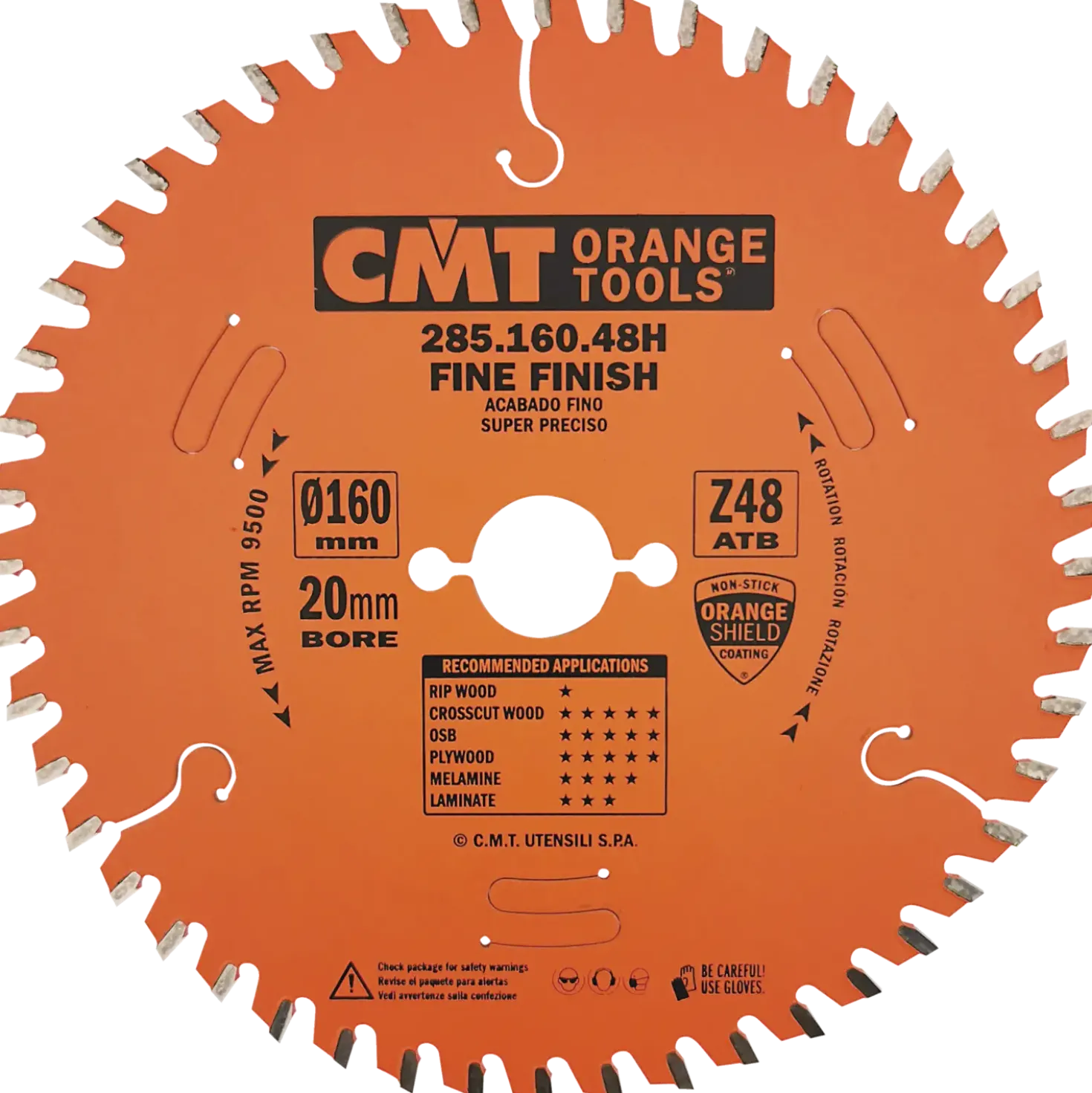 CMT dyk- og rundsavsklinge universal Ø160 mm