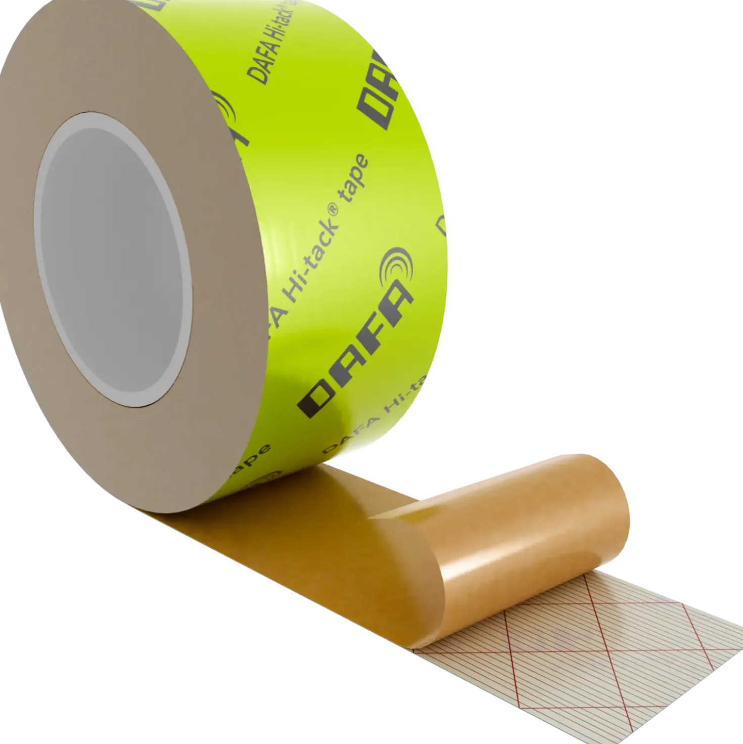 Dafa Hi-tack dampspærretape lime 60mmx25m