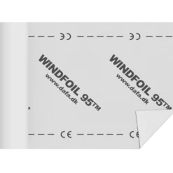 Dafa WindFoil 95 vindspærre hvid 1,5x50m
