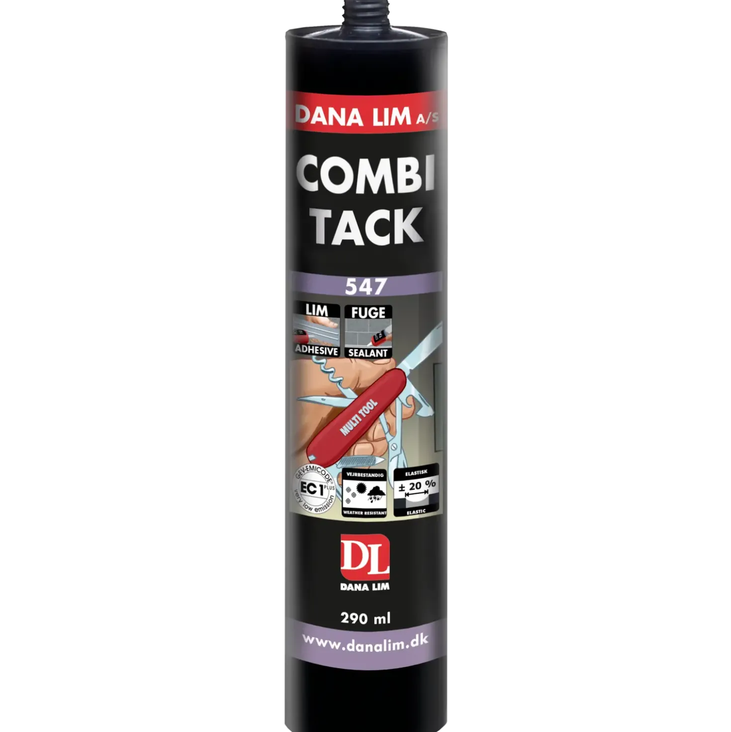Dana Lim Combi Tack 547 grå 290 ml