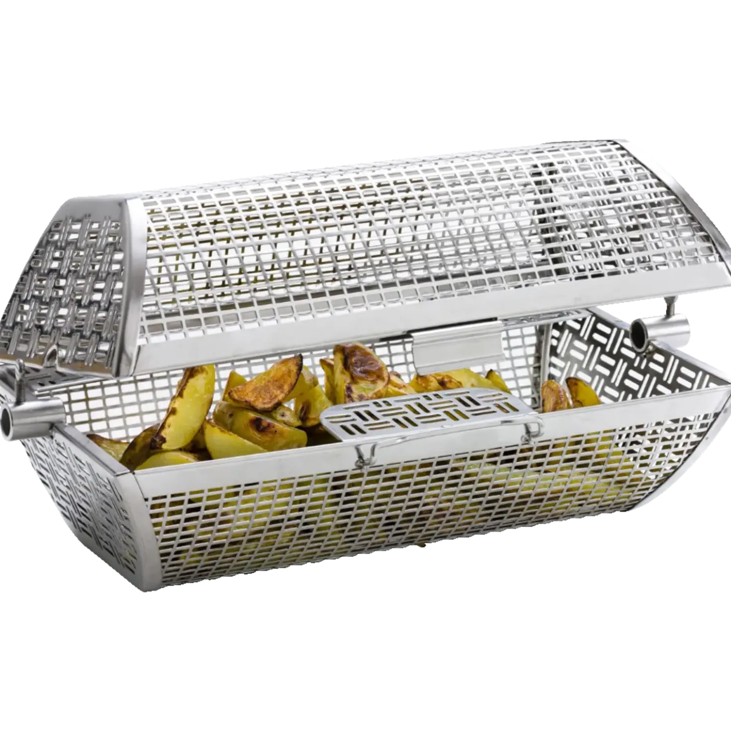 Dangrill rund rotisserikurv