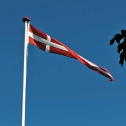 DanoMast Dannebrogstander til 8 meter mast 50x300 cm.