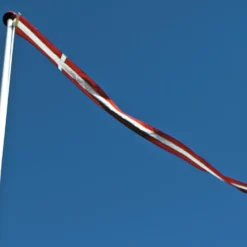 DanoMast Dannebrogsvimpel til 6 meter mast 20x300 cm.