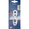 DanoMast flagclips 1 aflang og 1 kort