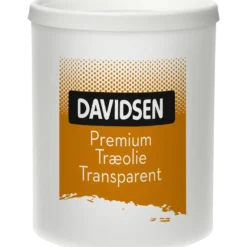 Davidsen Premium transparent vandbaseret træolie klar 0,75L