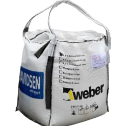 Davidsen 7,7% strandmørtel 0-2 mm BigBag á 500 L