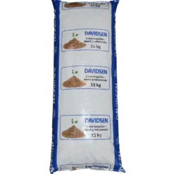 Davidsen træpiller 8 mm - palle med 900 kg / 60 poser á 15 kg
