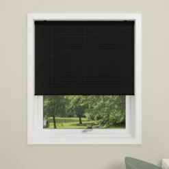 Debel touch LR plissegardin sort 90x160 cm