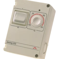 DEVIreg 610 termostat IP44 10 A 2-pol
