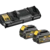 DeWALT DCB132T2 18/54V XR flexvolt dobbeltlader 2x6.0 Ah batterier