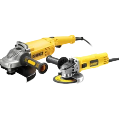 DeWALT DWE492DUO2 vinkelslibersæt 2200W 230 mm + 900W 125 mm