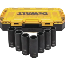 DeWALT DWMT74737 slagtoppe 1/2" sæt 7 dele