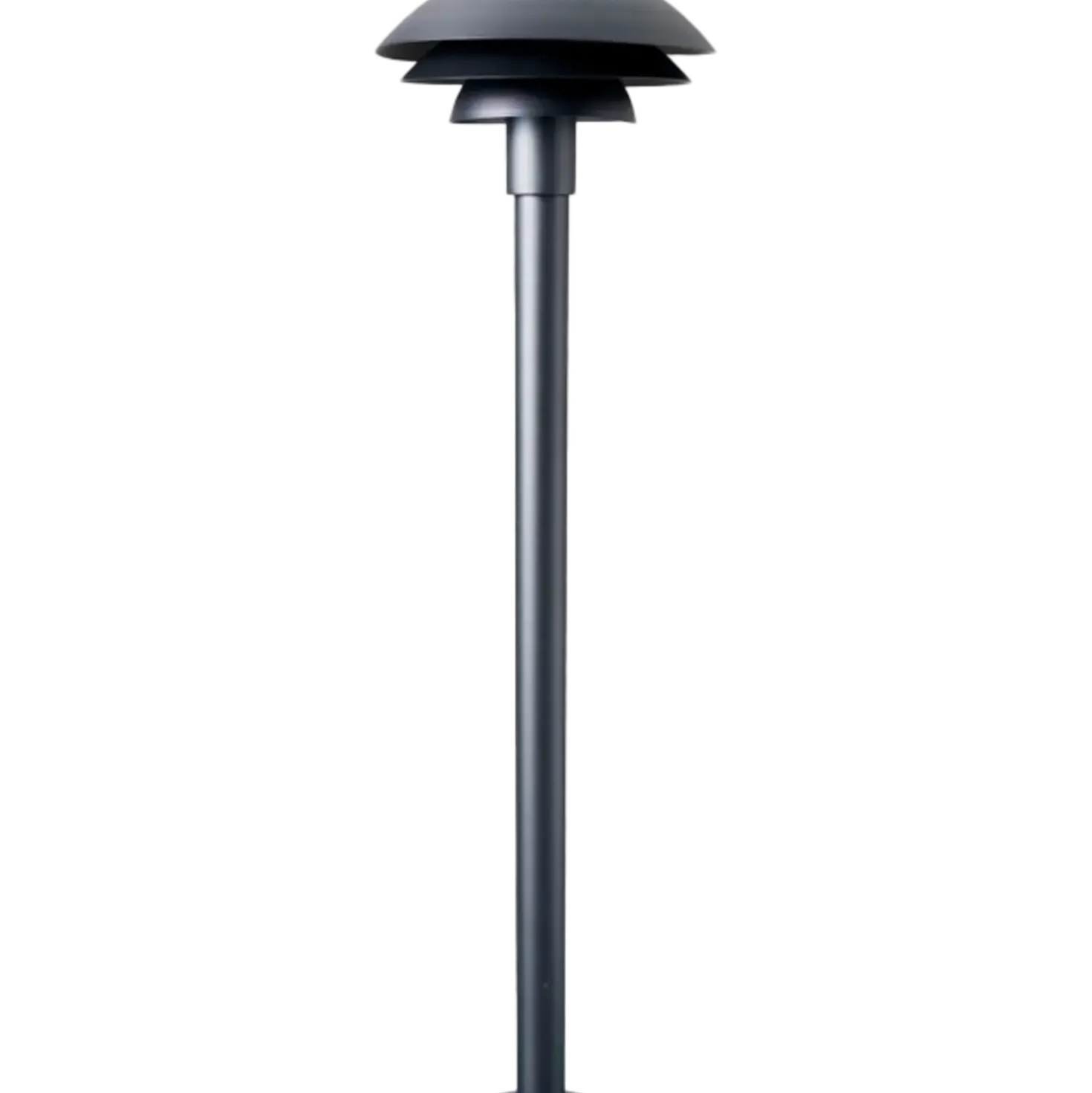 DL31 udendørs havelampe sort, Ø31 cm
