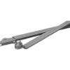 Dorma fladform arm til TS 83/TS 73 dørlukker sølv