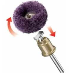 Dremel polerhjul fin 512S 2 stk.