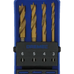 Dremel træboresæt 636 - 4 stk.