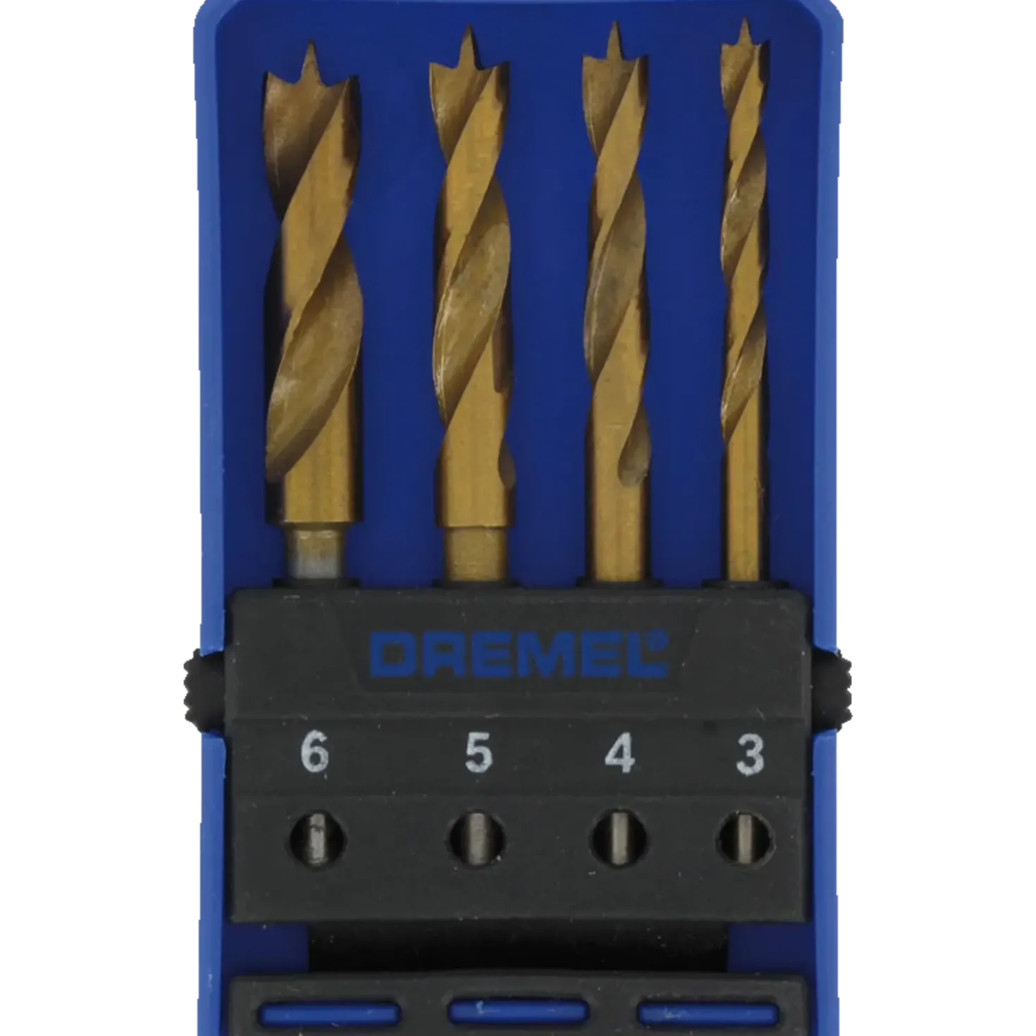 Dremel træboresæt 636 - 4 stk.