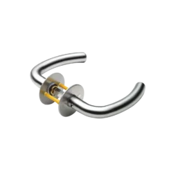 Dørgreb i enkelt design, ø18 mm rør m/roset