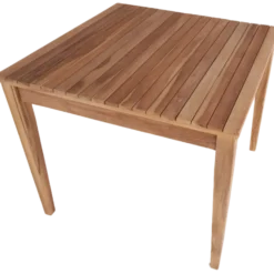 Dublin havebord teak Ø100 cm