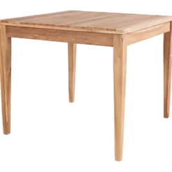 Dublin havebord teak Ø100 cm