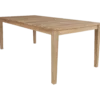 Dublin havebord teak 6 pers.