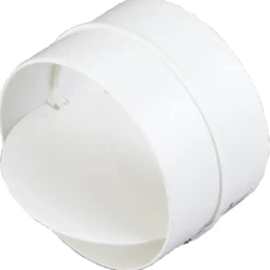 Duka lukkespjæld hvid Ø125 mm