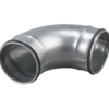 Duka metal bøjning DBU 90° Ø100 mm
