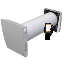 Duka One S6 Plus Wifi ventilation m/varmegenvinding Ø160 mm