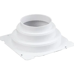 Duka overgangsstykke type 1 Ø133 mm/140/52 hvid