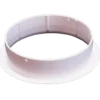 Duka S7 rørstuds t/ventilator Ø100 mm hvid