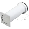 Duka teleskopventil type 400 grå Ø105 mm